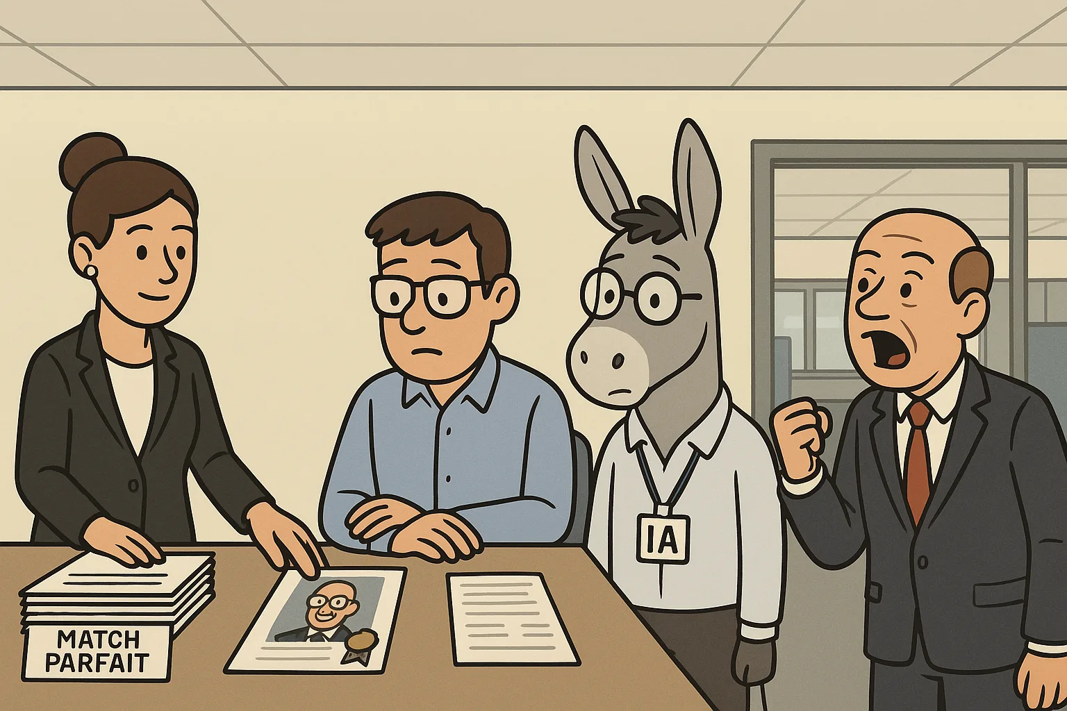 Recrute-moi un clone — case 4