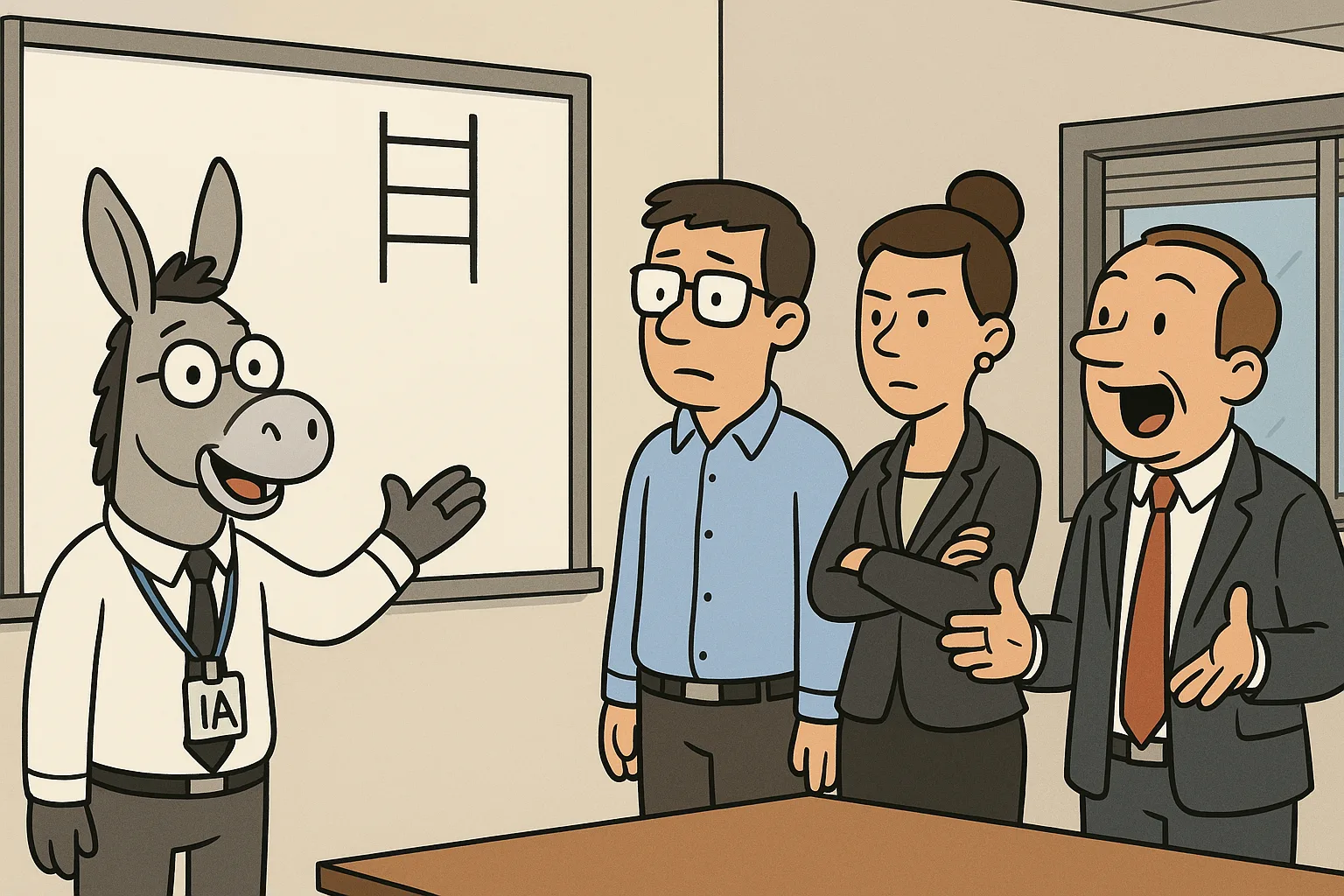 Nous recrutons un senior. Nous n'en fabriquons plus. — case 2