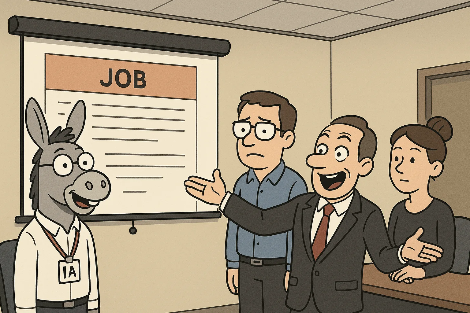 Nous recrutons un senior. Nous n'en fabriquons plus. — case 3