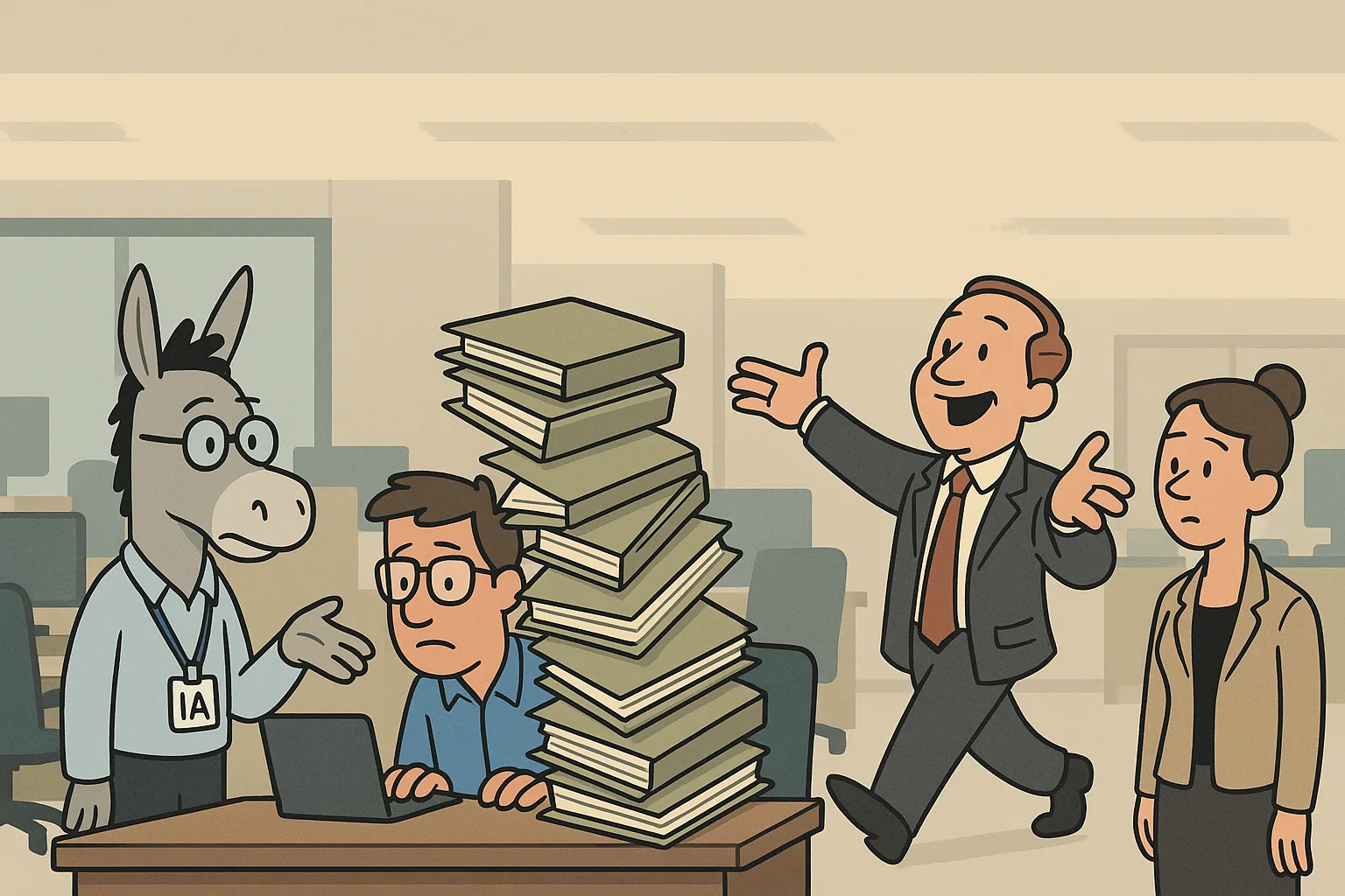 Le théâtre de la productivité — case 4