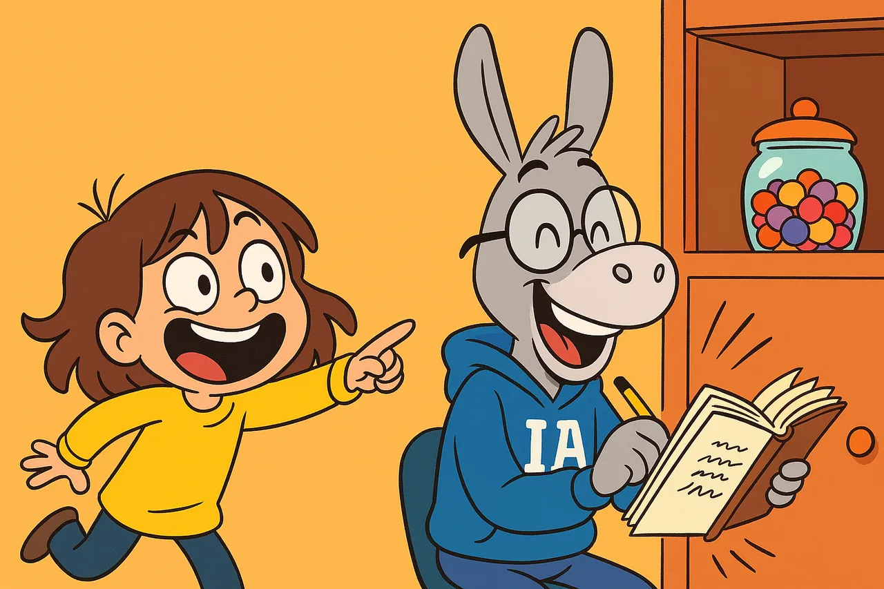 IA, le copain qui répète TOUT — case 3