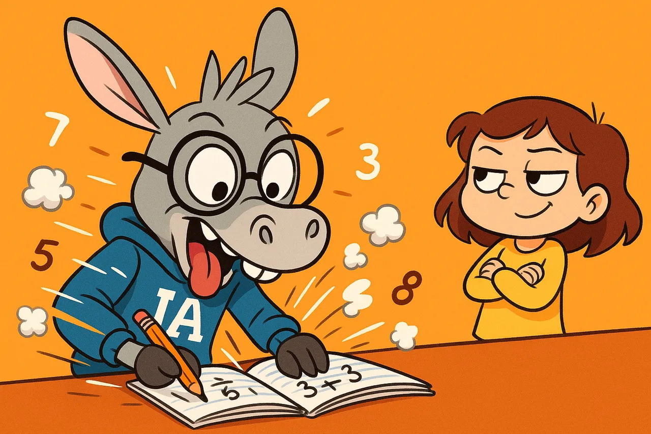 L'âne qui faisait mes devoirs — case 2